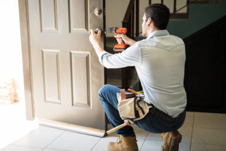 door lock installation in milton