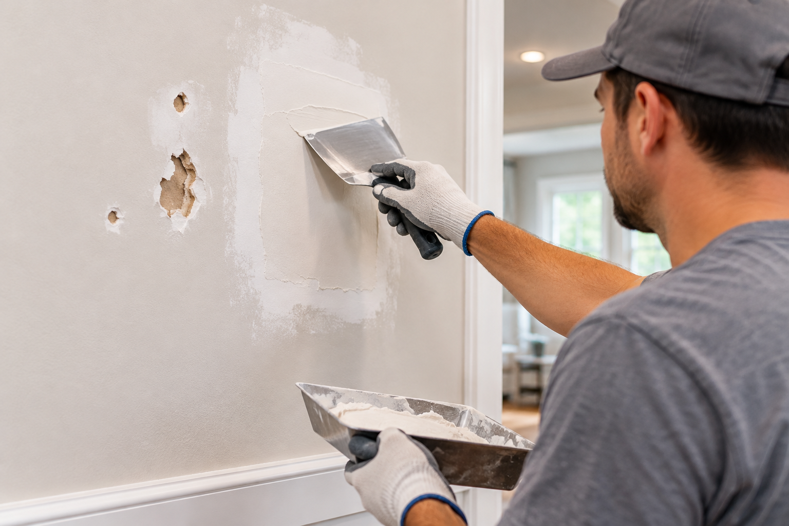 drywall repair in Milton